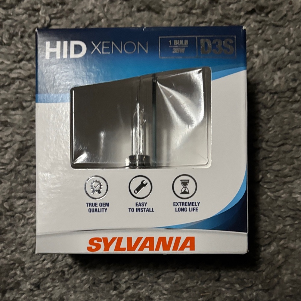 Sylvania HID Xenon D3S Bulb - Silver